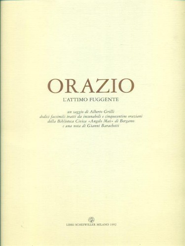 Orazio attimo fuggente - orazio:, l'attimo